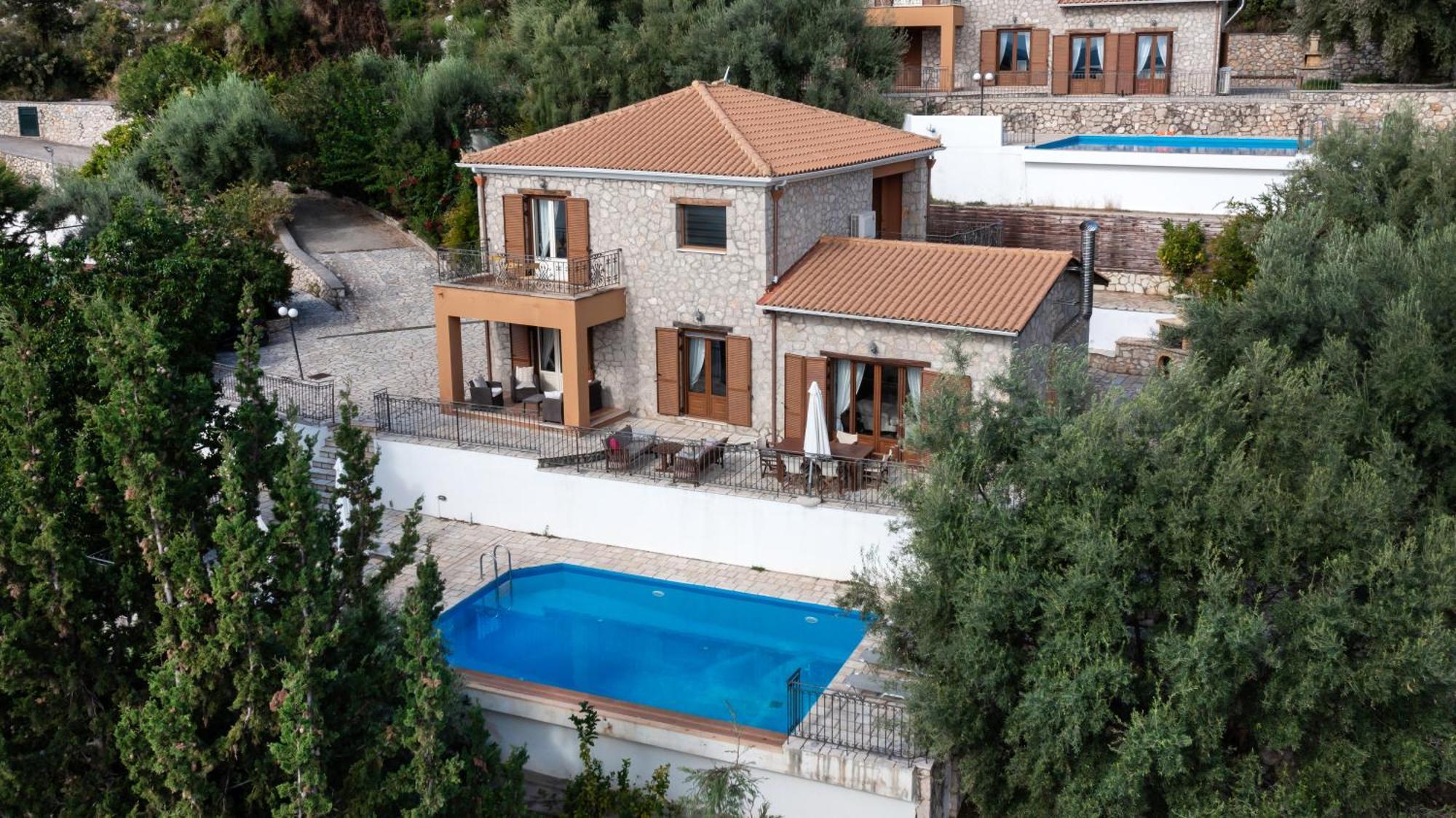 Villa Galini Нидри Екстериор снимка