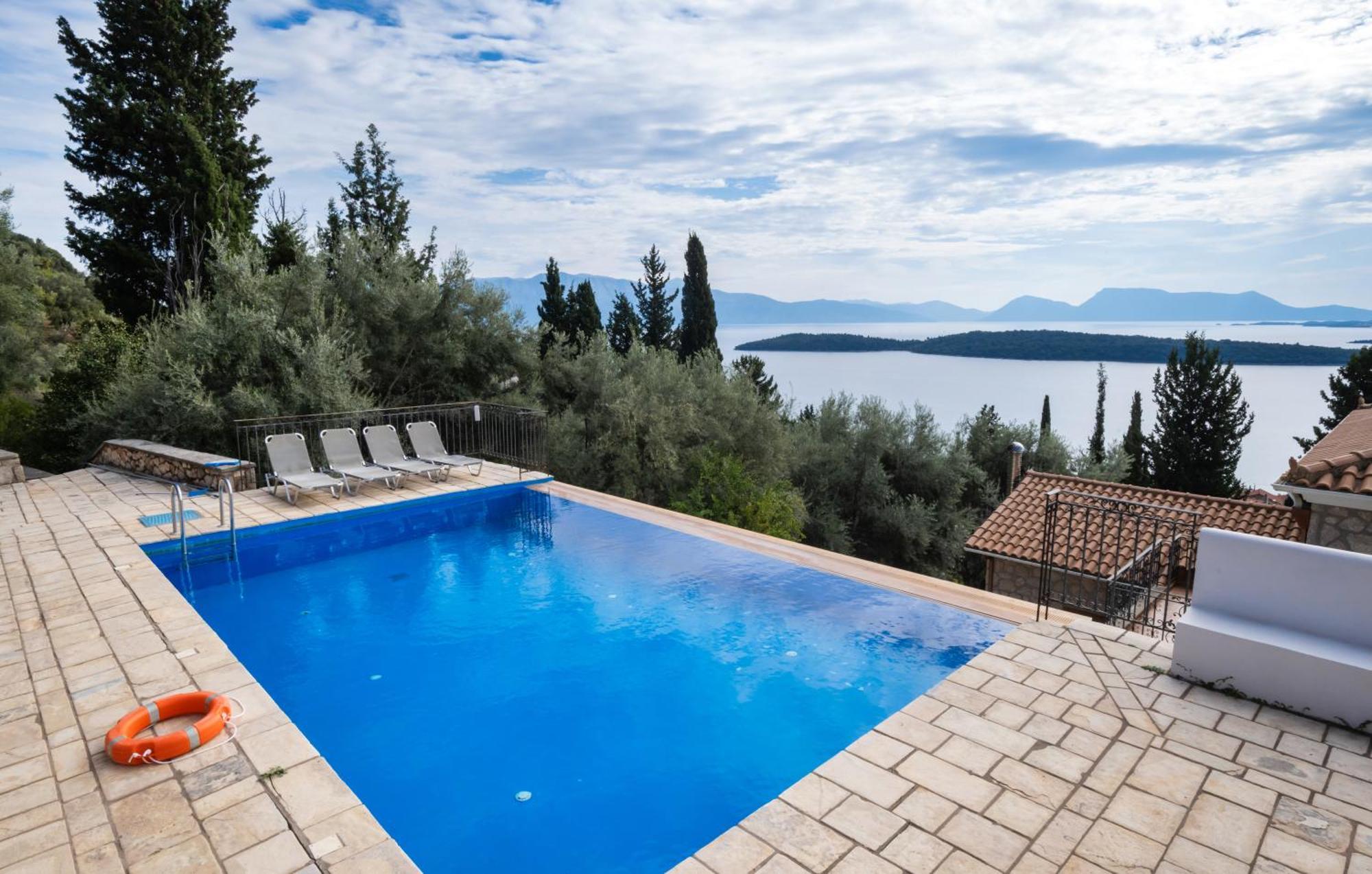 Villa Galini Нидри Екстериор снимка