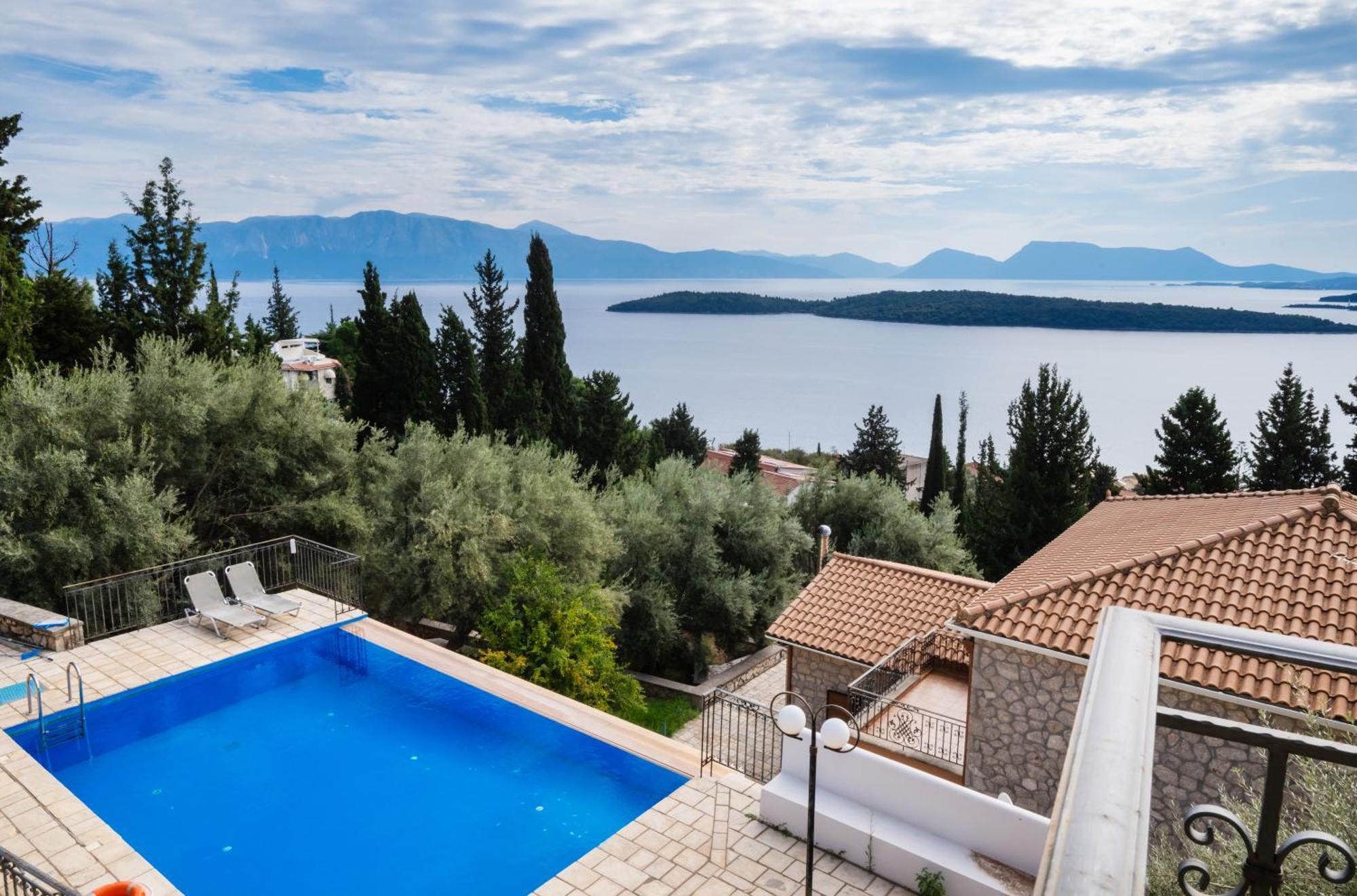 Villa Galini Нидри Екстериор снимка