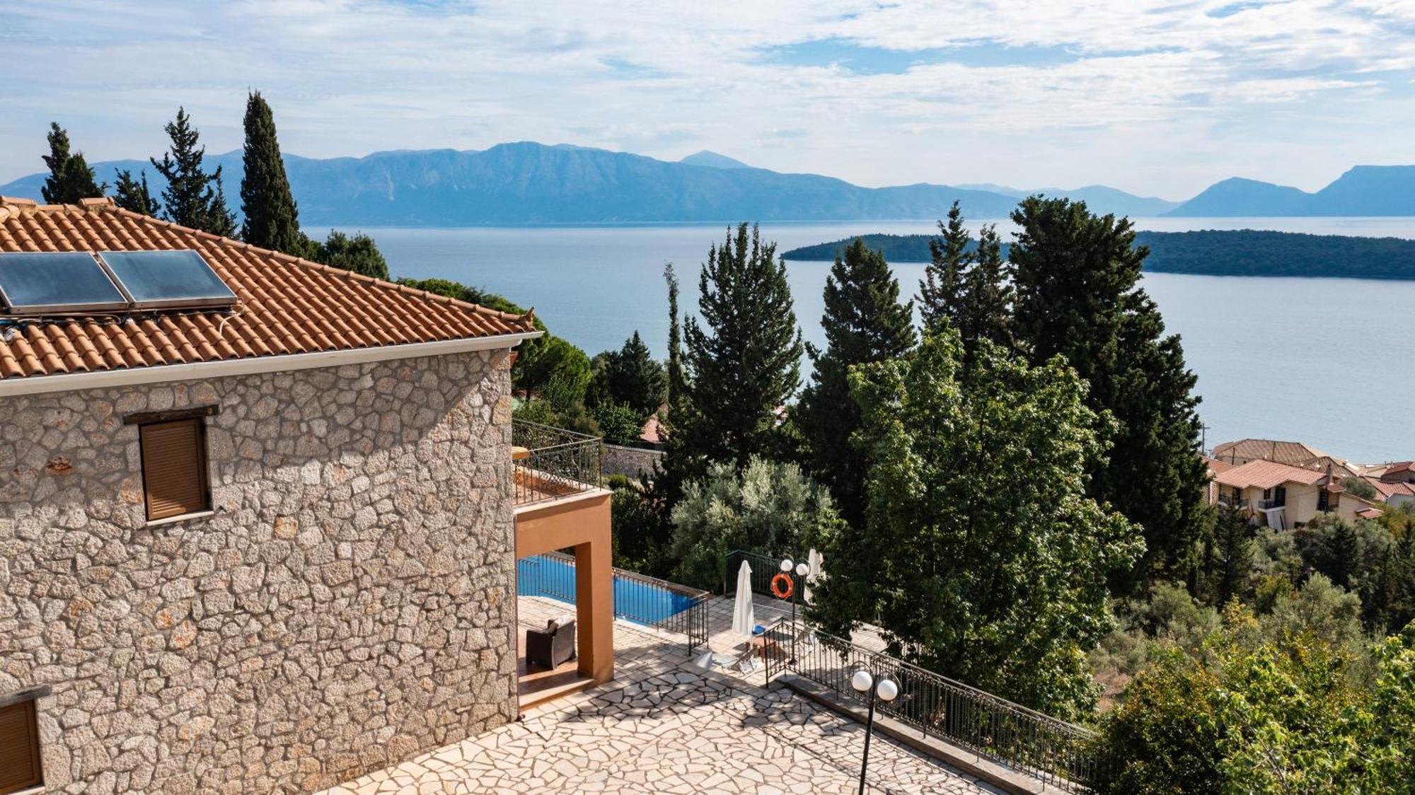 Villa Galini Нидри Екстериор снимка