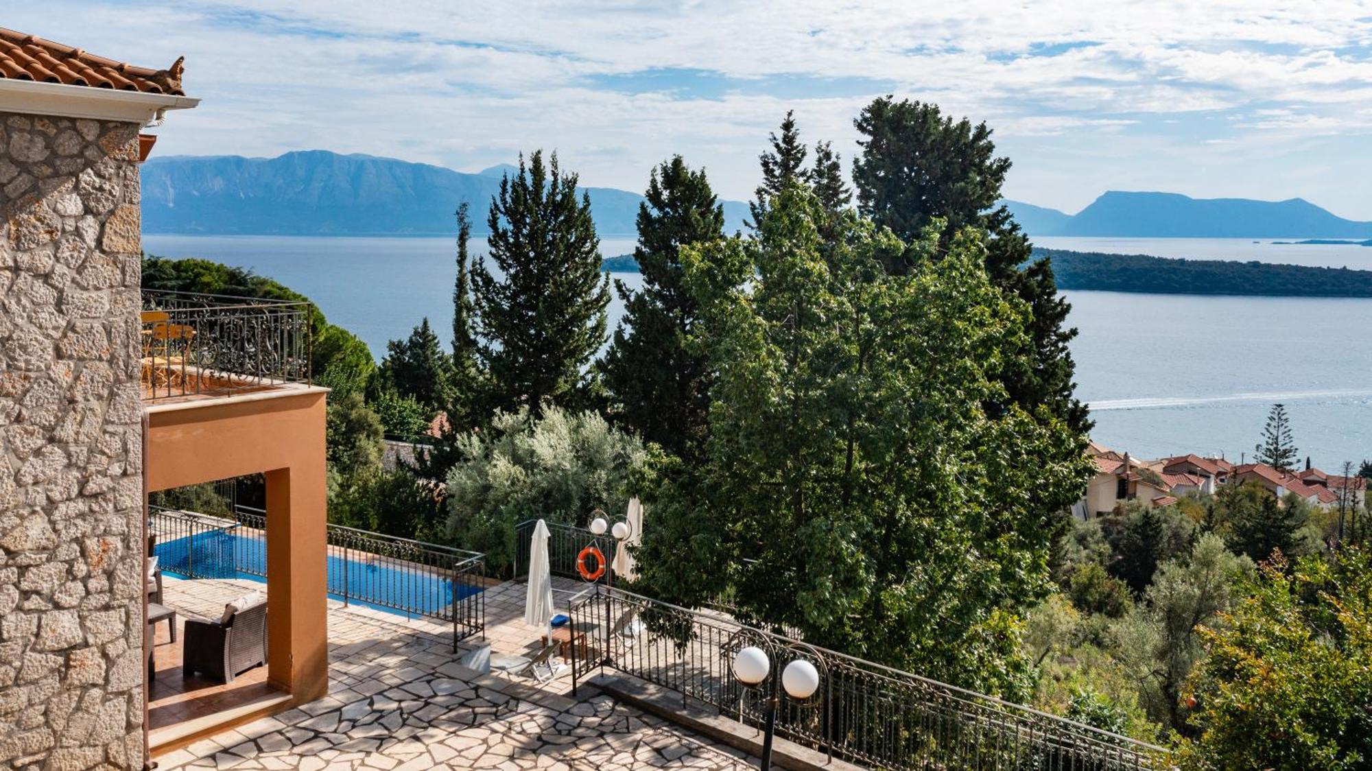 Villa Galini Нидри Екстериор снимка
